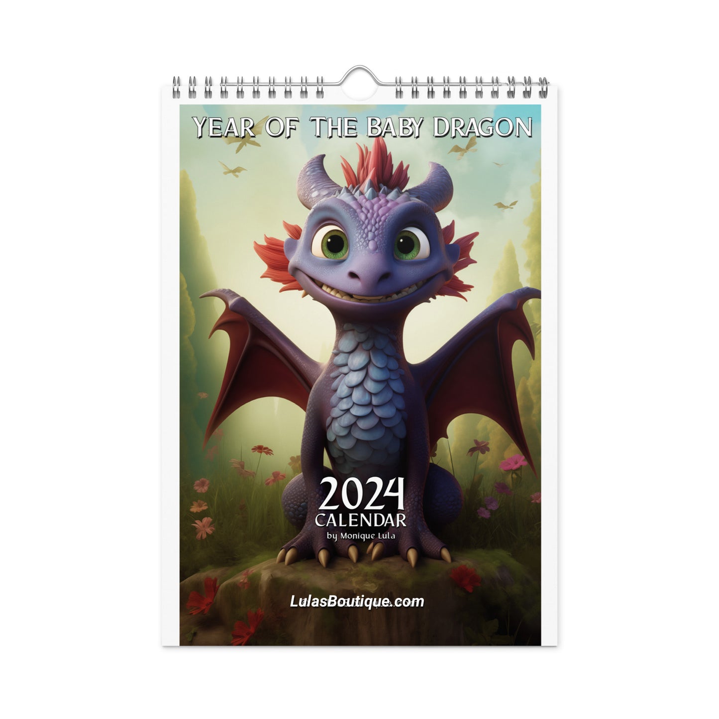 Year of the Baby Dragon Calendar 2024