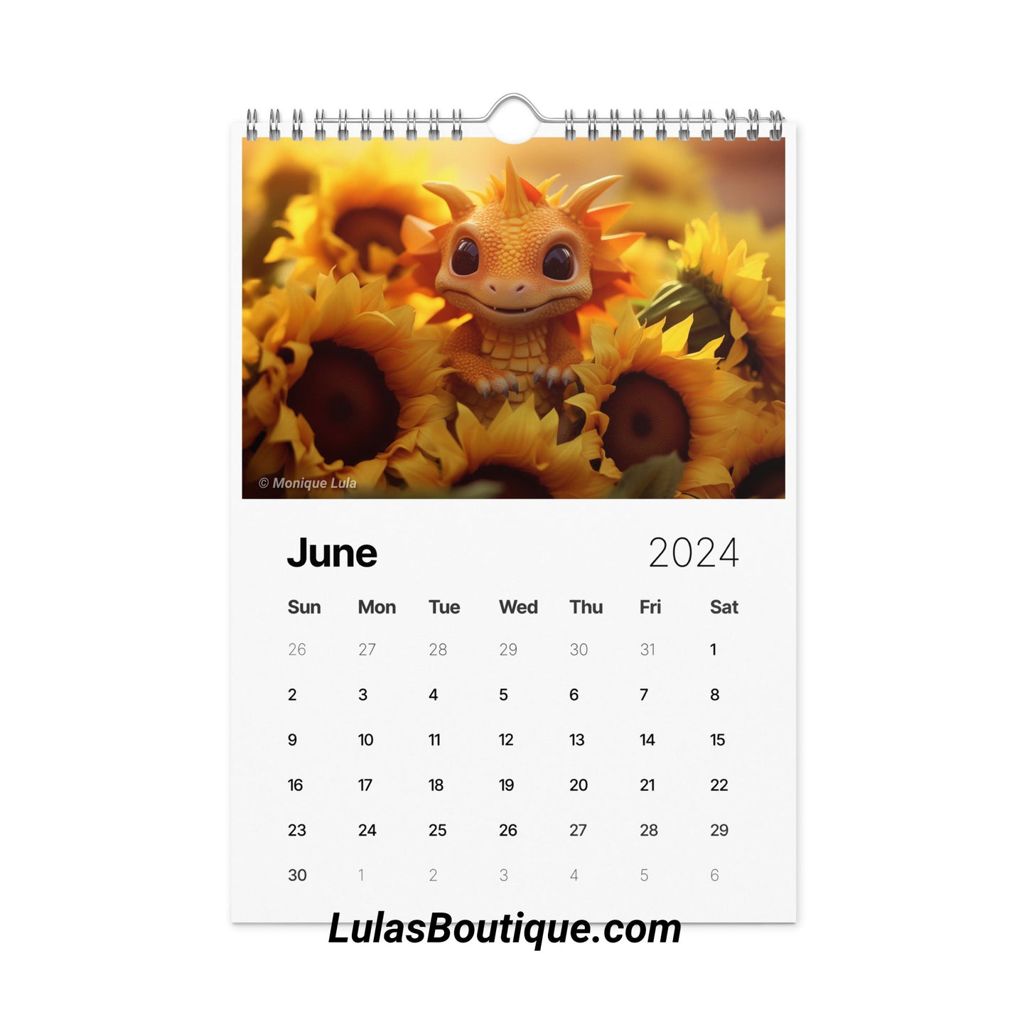 Year of the Baby Dragon Calendar 2024