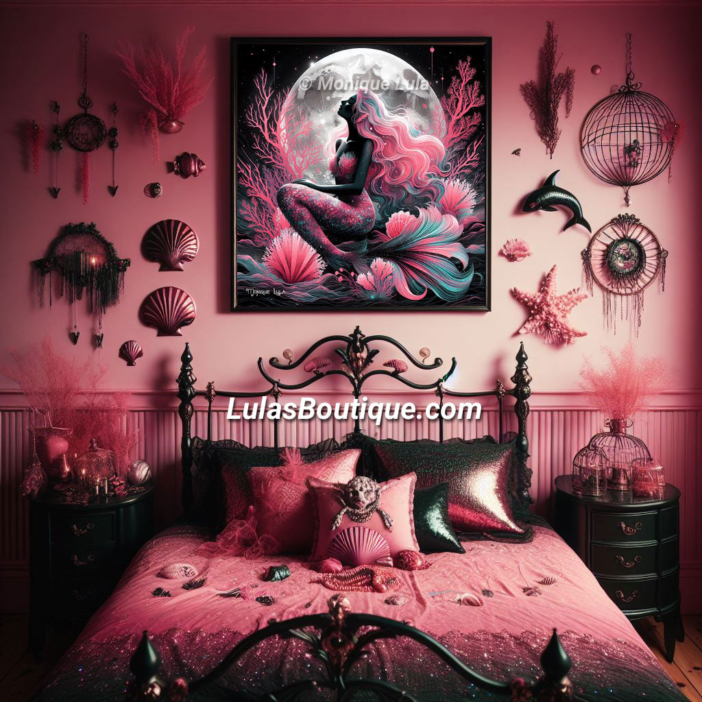 Goth Coral Mermaid #1