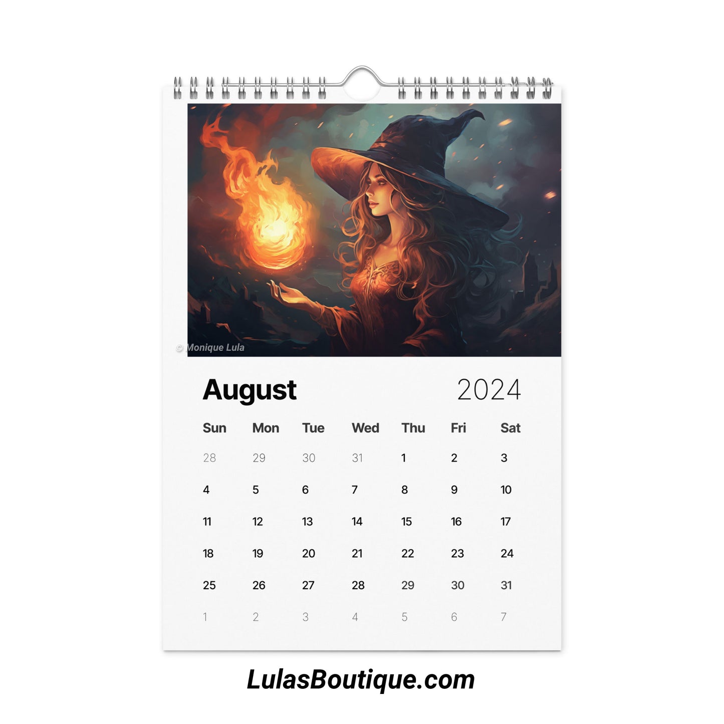 Year of Witches 2024 Calendar
