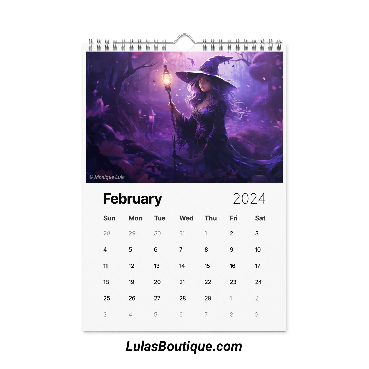 Year of Witches 2024 Calendar