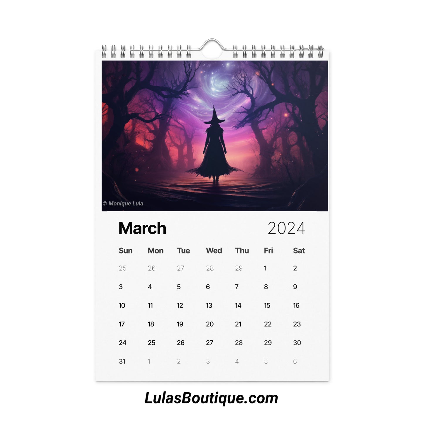 Year of Witches 2024 Calendar