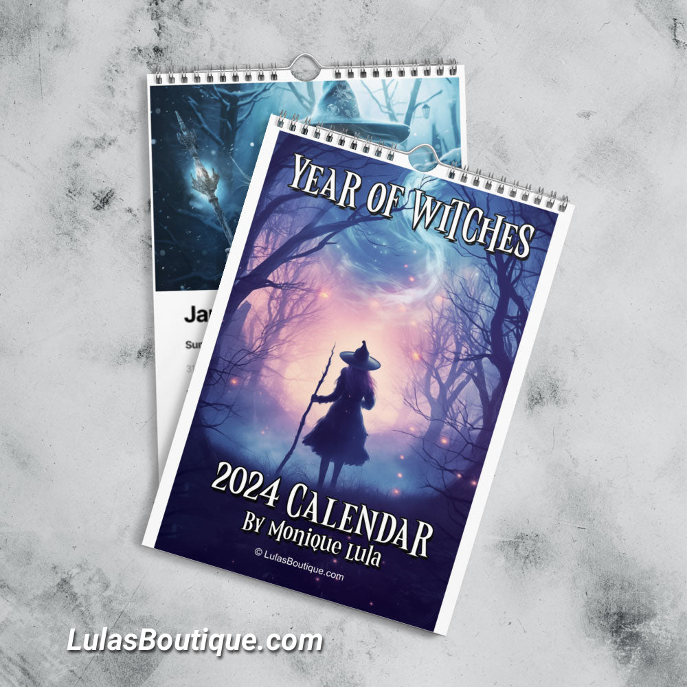 Year of Witches 2024 Calendar