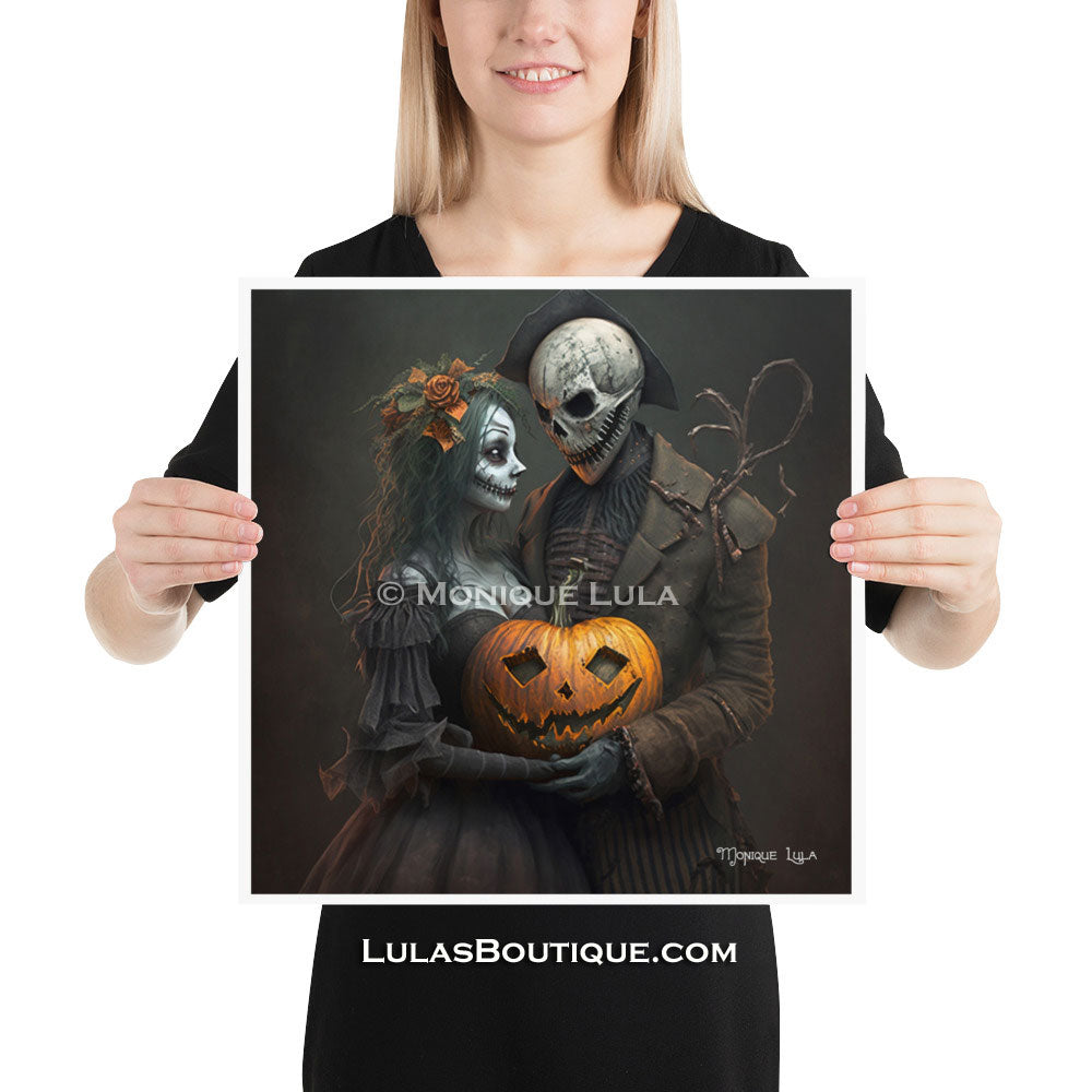 Halloween Valentine #1 Print