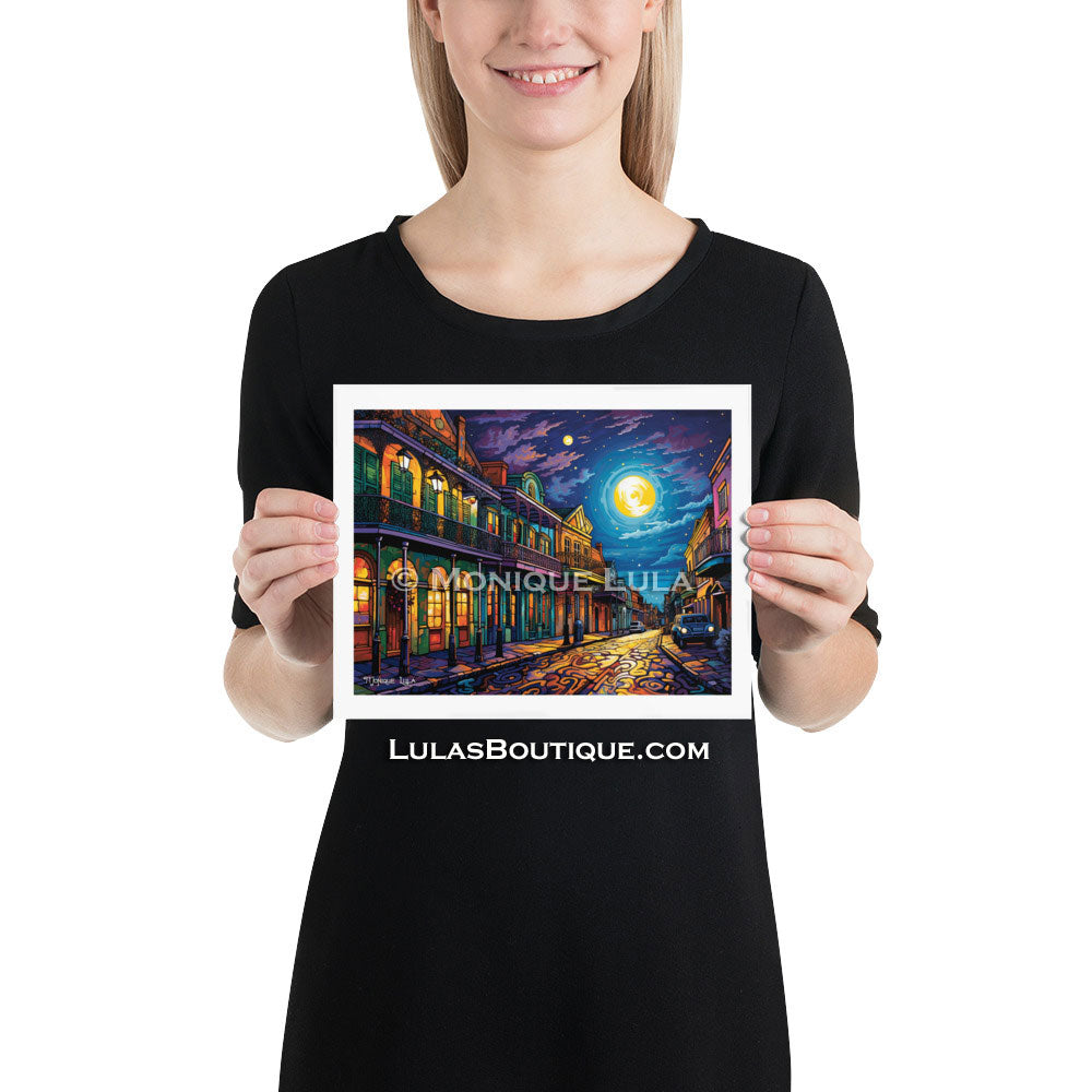 New Orleans #13 - Moonlight French Quarter