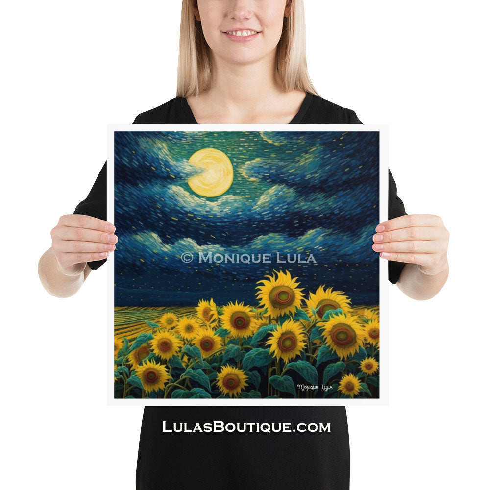 Starry Night Sunflowers #1