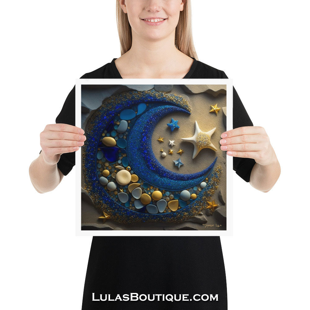 Crescent Moon Sand & Shells