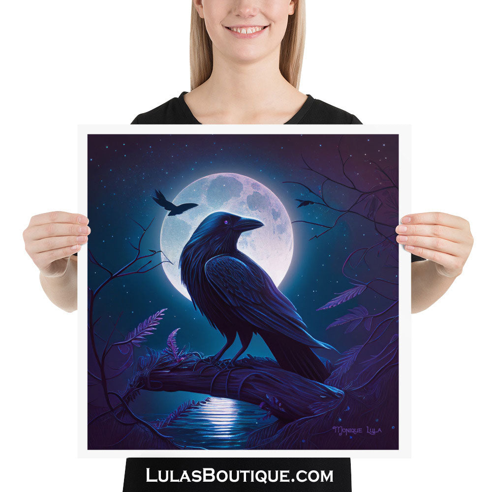 Full Moon Raven