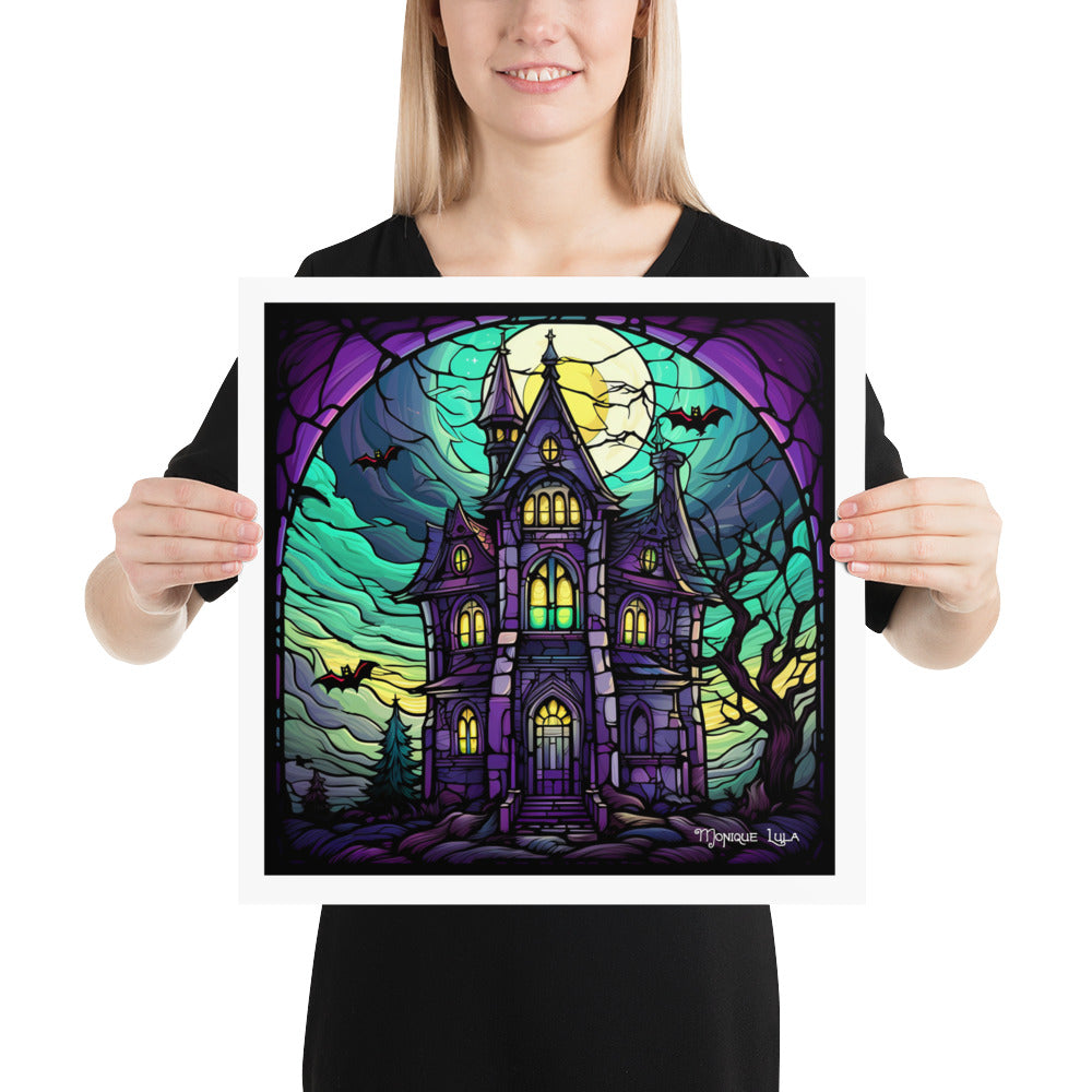 Stained Glass Haunted House
