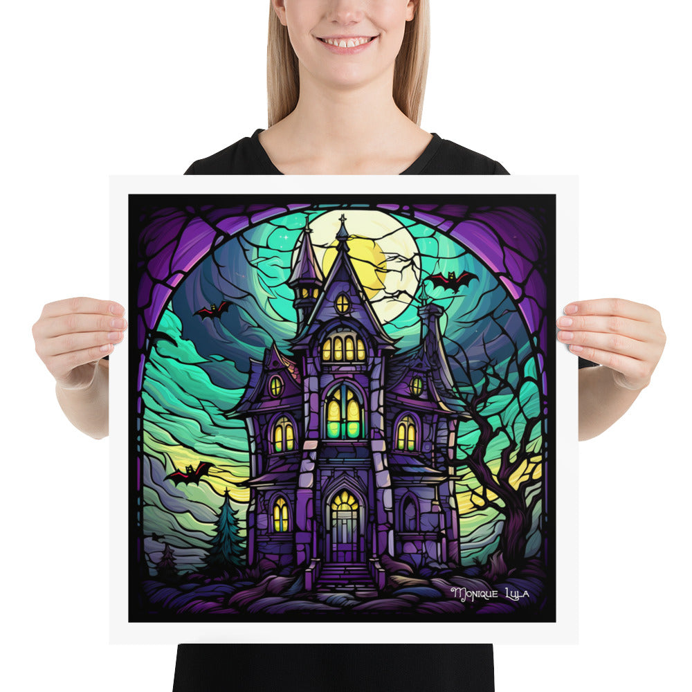 Stained Glass Haunted House