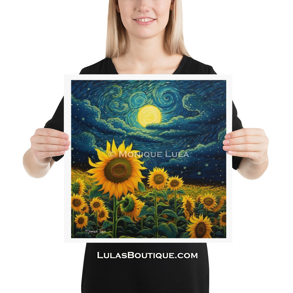 Starry Night Sunflowers #2