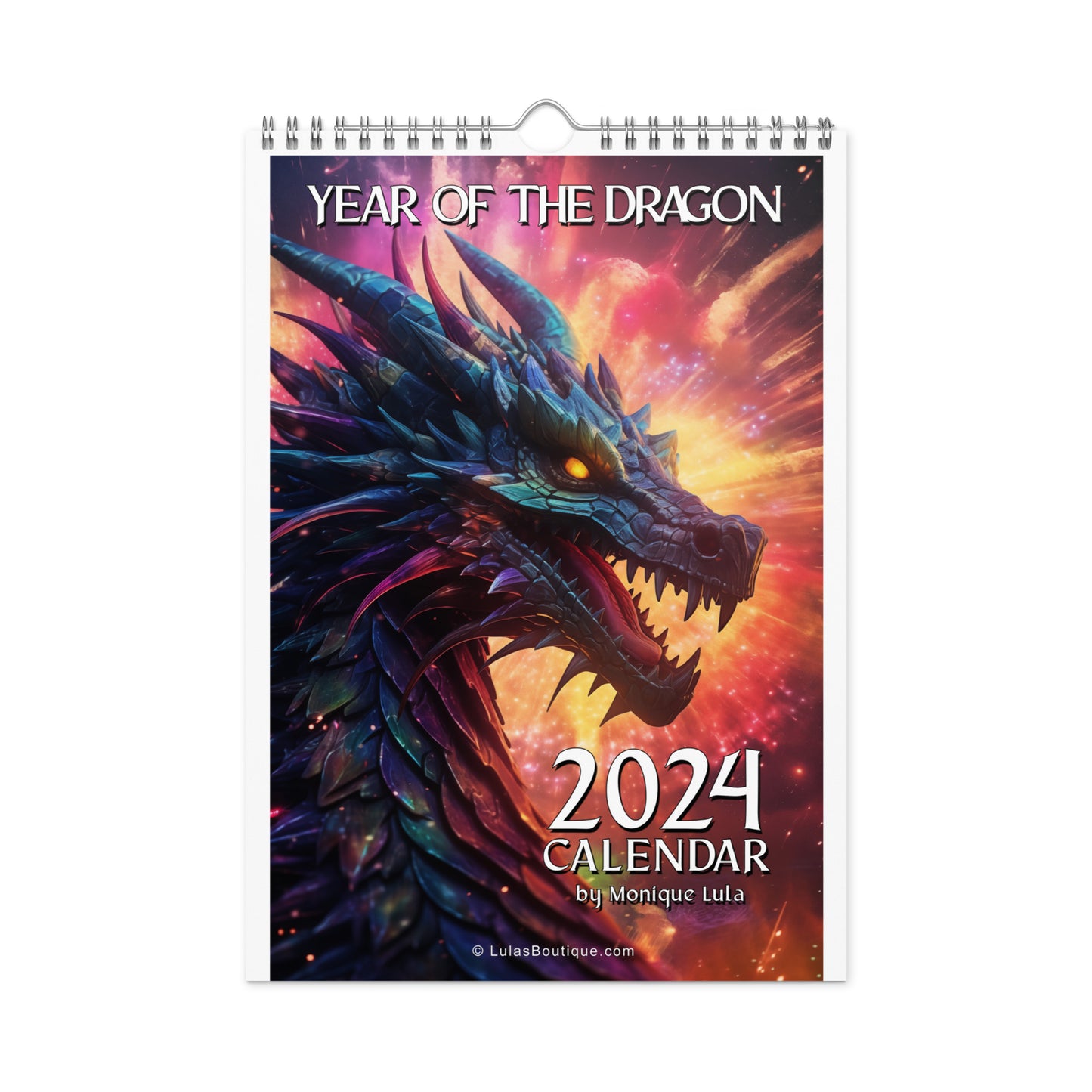 Year of the Dragon Calendar 2024